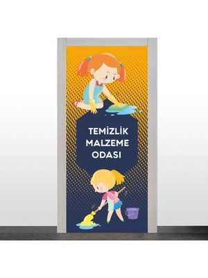 Okularenkkat Temizlik Malzeme Odası Kapı Giydirme - 5