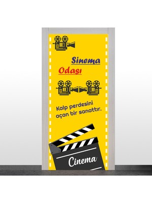 Okularenkkat Sinema Odası Kapı Giydirme- 4