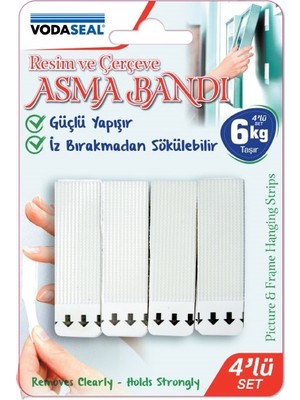 Vodaseal Resim ve Çerçeve Asma Bandı 6 kg Taşıma