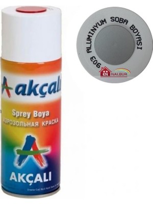 Akçalı Sprey Boya 400 ml 903 Alüminyum Soba Boyası