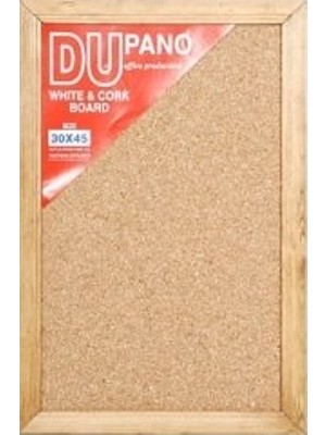 Dupano Mantar Pano 30x45 Du Pano Ahşap Çerçeve