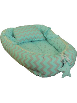 Başkaya Shopping BabyNest Bebek Uyku Yatağı Ve Yastığı %100 Pamuk