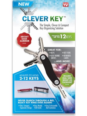Cleverkey Akıllı Anahtarlık Organizeri