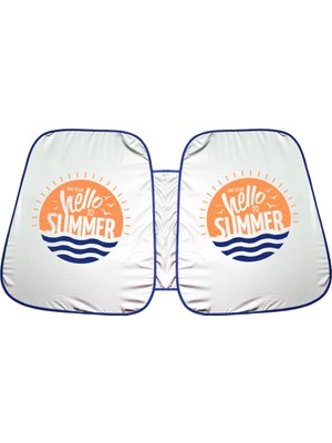 Olunca Summer Oto Ön Cam Güneşliği
