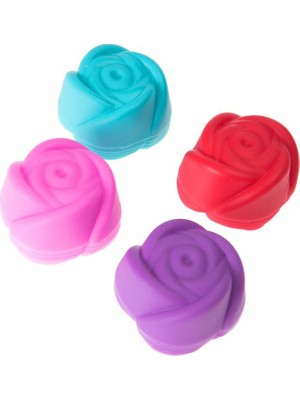 Ün-Ev Unr-218-1X4  24'Lü Silikon Kek Kalıbı - Asorti