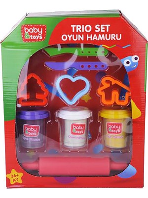 Baby Toys Trio Oyun Hamuru Set