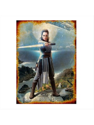 Cakasepetim Ahşap Tablo Star Wars