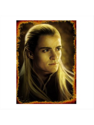 Cakasepetim Ahşap Tablo Legolas X Reader