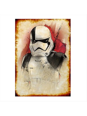 Cakasepetim Ahşap Tablo Stormtrooper