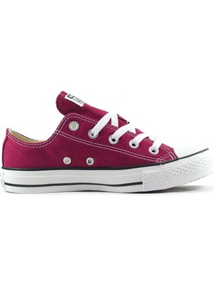 Converse Chuck Taylor All Star Seasonal Bordo Unisex Günlük Ayakkabı