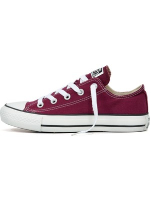 Converse Chuck Taylor All Star Seasonal Bordo Unisex Günlük Ayakkabı