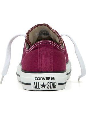 Converse Chuck Taylor All Star Seasonal Bordo Unisex Günlük Ayakkabı