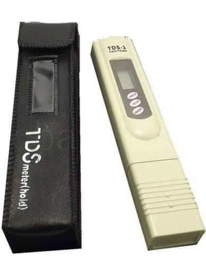 Lab Termometreli Tds Metre Su Kalite Ölçüm Cihazı 0-5000 ppm Hassasiyetli Kullanım Tipi