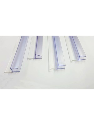 Şahin Cam Balkon Şeffaf Fitili 8 Mm Küçük H 180 Cm 4 Adet