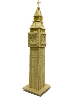 Piramigo Ahşap 3D Big Ben Jigsaw Puzzle 41 cm