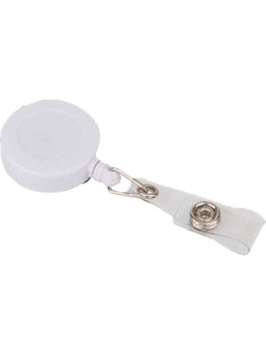 Ark Yoyo Plastik Yuvarlak Beyaz 100 Lü (1 Paket 100 Adet) 153.2YOY.1429
