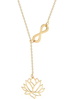 Glorria Altın Yaprak Kolye Sv0059