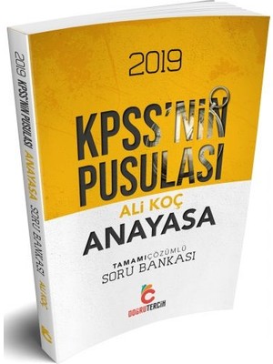 Doğru Tercih Yayınları 2019 KPSS'NİN Pusulası Anayasa Soru Bankası