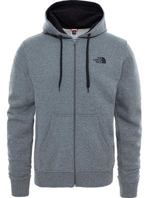 The North Face Open Gate Full Zip Erkek Sweatshirt Gri