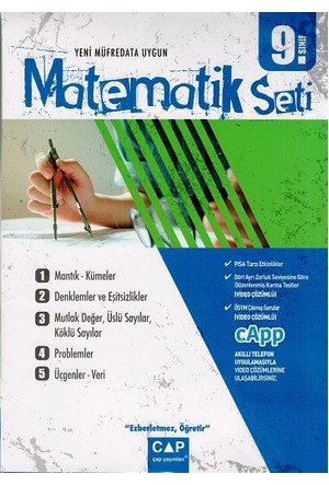 10 Sinif Matematik Seti Fen Lisesi Cap Yayinlari 9786057564368