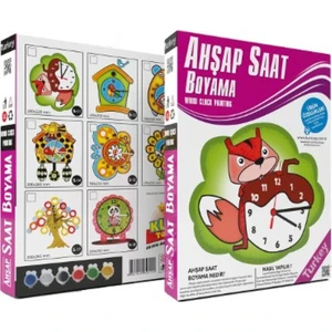 Ahşap Saat Boyama