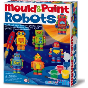 Kalıp Boyama - Robotlar