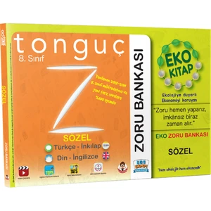 Tonguç Akademi 8. Sınıf Eko Sözel Zoru Bankası