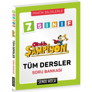 Şenol Hoca Yayınları 7. Sınıf Okulda Şampiyon Tüm Dersler Soru Bankası
