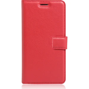 Huawei P20 Lite Cüzdanlı Kılıf Kırmızı