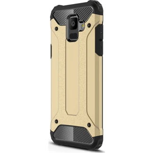 Samsung Galaxy A6 2018 Kılıf Rugged Armor Gold
