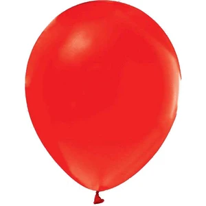 Balon 20 Adet Balon 12 İnç Metalik Parti Süsleme Kırmızı ( 25 cm * 30 cm)