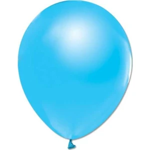 Balon 20 Adet Balon 12 İnç Metalik Parti Süsleme Mavi ( 25 cm * 30 cm)