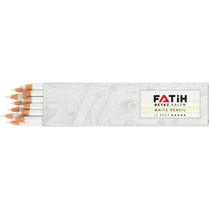 Beyaz Tekstil Kalemi 12 Adet Beyaz Renkli Kumaş Üzerinde Kullanım İçin Özel