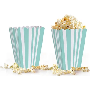 Mint Yeşili Sinema Mısır Kutusu 10'lu