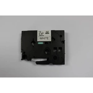 Brother P Touch Tz Tape 12Tze231 Beyaz Etikete Siyah 12Mm 8M