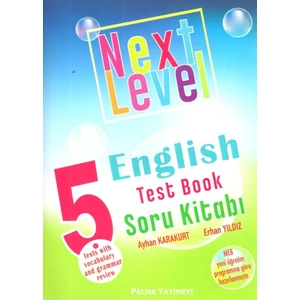 Palme Yayıncılık 5. Sınıf Next Level English Test Book Soru Kitabı