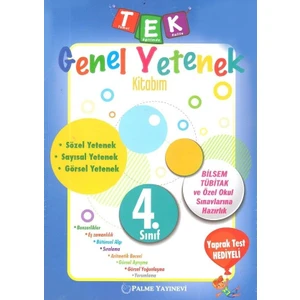 Palme Yayıncılık 4. Sınıf TEK Genel Yetenek Kitabım