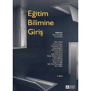 Pegem Akademi Yayıncılık Eğitim Bilimine Giriş