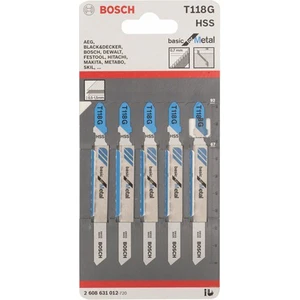 - Ekonomik Seri Metal İçin T 118 G Dekupaj Testeresi Bıçağı - 5'Li Paket