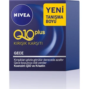 Q10 Kırışık Karşıtı Gece Bakım Kremi 20 ml