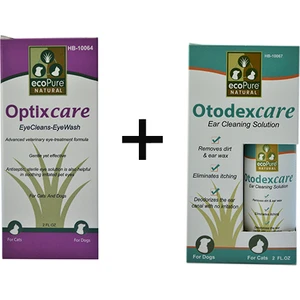 OptixCare Göz Temizleme Solüsyonu + OtodexCare Kulak Temizleme Solüsyonu