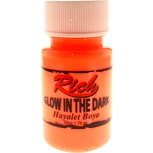 Karanlıkta Parlayan Hayalet Boya 50Cc. N:3006 Turuncu
