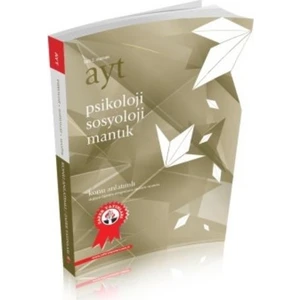 Zafer Yks Ayt Psikoloji-Sosyoloji-Mantık Konu Anlatımlı 2. Oturum-Yeni