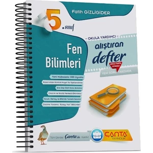 Çanta Yayınları 5.Sınıf Fen Bilimleri Alıştıran Defter - Bilal Elçi