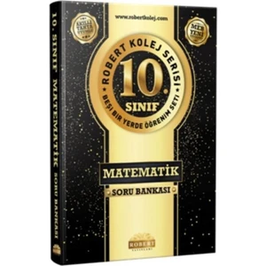 Robert 10. Sınıf Matemetik Soru Bankası-Yeni