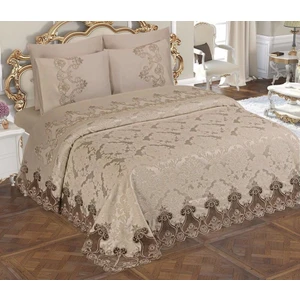 Çeyizlik Pike Takımı Dubai Cappucino