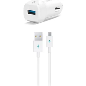 2CKQC01M Speedcahrger QC 3.0 Universal Araç Şarj Aleti + Micro USB Kablo
