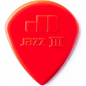 Jim Dunlop Jazz III Nylon Red Pena