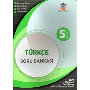 Zeka Küpü 2019 Yeni 5.Sınıf Türkçe Soru Bankası