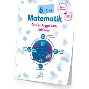 Dora Basım Yayın 6.Sınıf Matematik Sınıf İçi Uygulama Kitabı